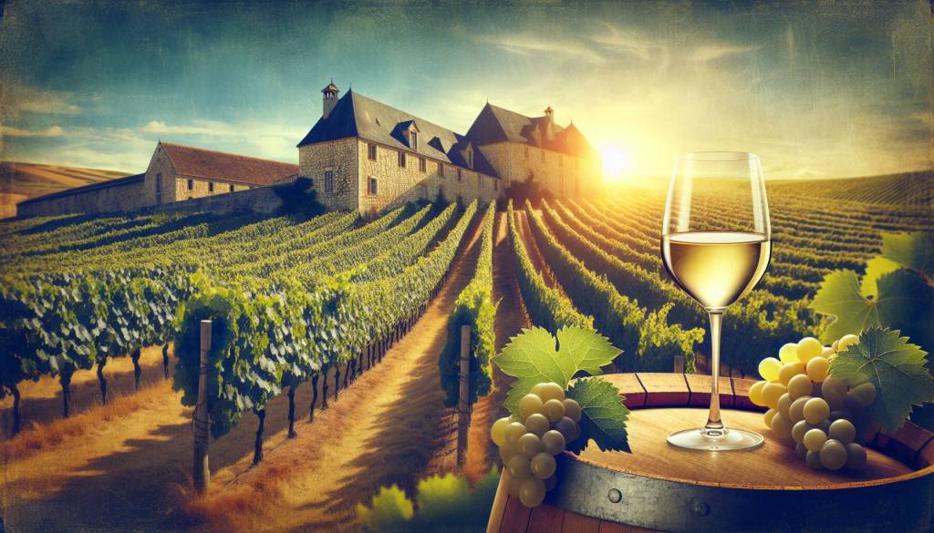 Vin chevalier blanc: excellence d'un grand cru