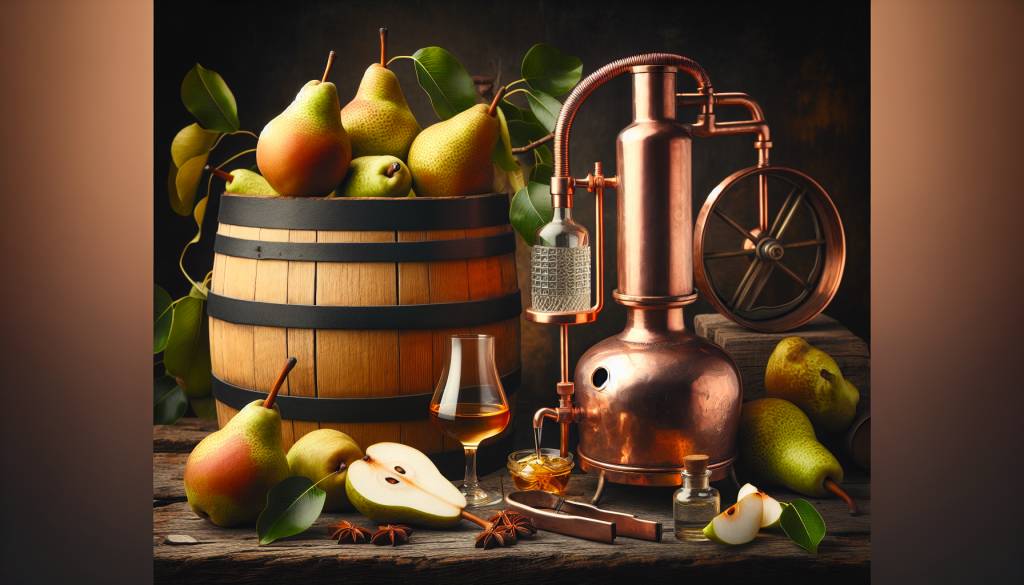 Les secrets de fabrication de l'eau de vie de Poire traditionnelle