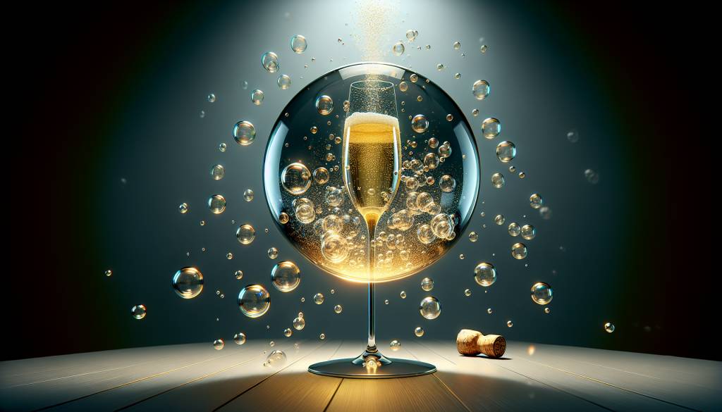 Comprendre les bulles dans le champagne: secrets de l'effervescence