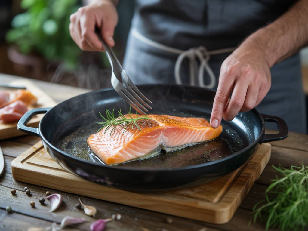 Cuisson saumon four vapeur : astuces et accords mets et vins réussis